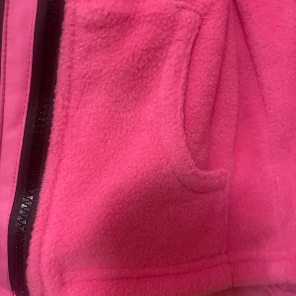 The Children's Place Pink and Cream winter snow  3 in 1 jacket